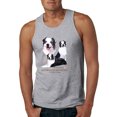 thumbnail image 1 of If It's Not an Australian Shepherd It's Just a Dog Gift | Mens Dog Lover Graphic Tank Top, Heather Grey, 3XL, 1 of 3
