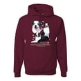 thumbnail image 1 of If It's Not an Australian Shepherd It's Just a Dog Gift | Mens Dog Lover Hooded Sweatshirt Graphic Hoodie, Maroon, Large, 1 of 3