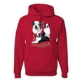 thumbnail image 1 of If It's Not an Australian Shepherd It's Just a Dog Gift | Mens Dog Lover Hooded Sweatshirt Graphic Hoodie, Red, X-Large, 1 of 3