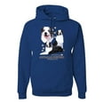 thumbnail image 1 of If It's Not an Australian Shepherd It's Just a Dog Gift | Mens Dog Lover Hooded Sweatshirt Graphic Hoodie, Royal, Large, 1 of 3