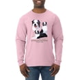 thumbnail image 1 of If It's Not an Australian Shepherd It's Just a Dog Gift | Mens Dog Lover Long Sleeve T-Shirt, Light Pink, Medium, 1 of 3