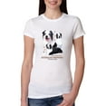 thumbnail image 1 of If It's Not an Australian Shepherd It's Just a Dog Gift | Womens Dog Lover Slim Fit Junior Tee, White, X-Large, 1 of 3