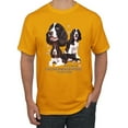 thumbnail image 1 of If It's Not an English Springer Spaniel It's Just a Dog Gift | Mens Dog Lover Graphic T-Shirt, Gold, Small, 1 of 3