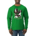 thumbnail image 1 of If It's Not an English Springer Spaniel It's Just a Dog Gift | Mens Dog Lover Long Sleeve T-Shirt, Kelly, Small, 1 of 3