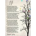 thumbnail image 1 of If Kipling Poem Wall Art Rudyard Kipling Inspirational Poem Poster Canvas Wall Art For Home Office, 1 of 1