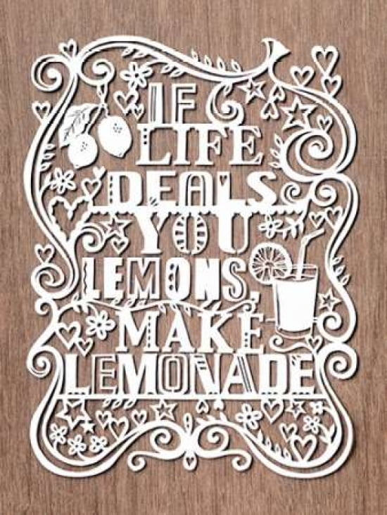 If Life Deals You Lemons Make Lemonade Canvas Art - Julene Harrison (18 x 24)