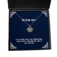 thumbnail image 1 of If Life Without You is Like a Broken Pencil, Then of Course I only Have one.! Crown Pendant Necklace, Wife Jewelry, Inspire for Wife, 1 of 5