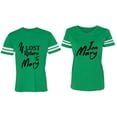 thumbnail image 1 of If Lost Return To Mary I am Mary Matching Couple Cotton Jerseys (Men Green / Women Green) (Men XXL / Women XXL), 1 of 3