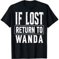thumbnail image 1 of If Lost Return To Wanda Couple Relationship T-Shirt, 1 of 4