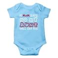 thumbnail image 1 of If Mom Says No, My Aunt Will Say Yes - Spoiled By Aunt - Cute One-Piece Infant Baby Bodysuit, 1 of 4