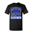 thumbnail image 1 of If My Dad Can't Fix It We're All Screwed Funny DT Adult T-Shirt Tee, 1 of 2