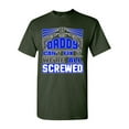 thumbnail image 1 of If My Daddy Can't Fix It We're All Screwed Funny DT Adult T-Shirt Tee, 1 of 2