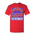 thumbnail image 1 of If My Grandpa Can't Fix It We're All Screwed Funny DT Adult T-Shirt Tee, 1 of 2