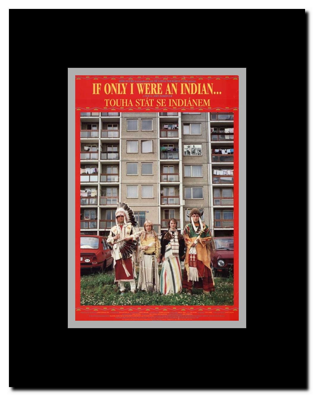 If Only I Were An Indian Framed Movie Poster