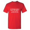 thumbnail image 1 of If People Could Read My Mind I'd Get Punched Sarcastic Funny T shirt, 1 of 5