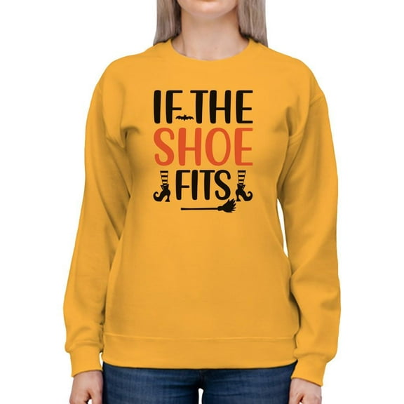If The Shoe Fits Sweatshirt Women -Image by Shutterstock, Female 3X-Large