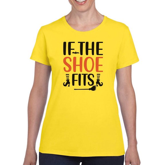 If The Shoe Fits T-Shirt Women -Image by Shutterstock, Female x-Large