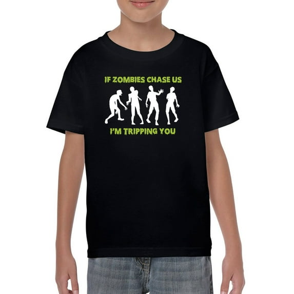 If They Chase Us T-Shirt Juniors -Smartprints Designs, Medium