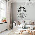 thumbnail image 1 of If They Dont Like You For Being Yourself Be Yourself Even More Quote Cute Aztec Pattern Rainbow Vinyl Wall Art Sticker Decal Home Kids Room Study Room Boys Girls Wall Decor Design Size (20x18 inch), 1 of 3