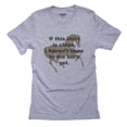 thumbnail image 1 of If This Shirt Is Clean Take Me To Barn Horseback Riding Men's Grey T-Shirt, 1 of 2
