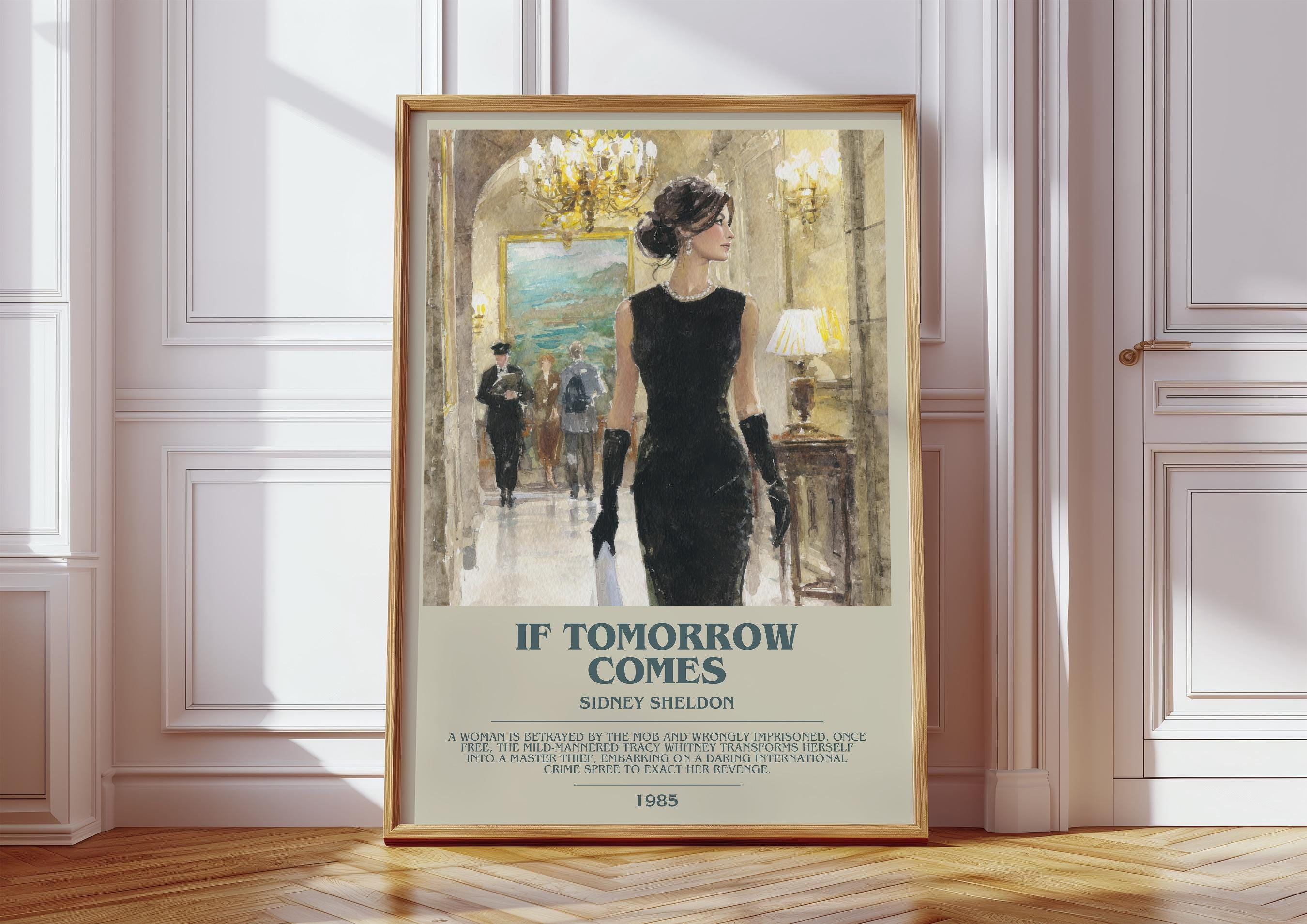 Sheldon Bakery If Tomorrow Comes By Sidney Sheldon Thriller Literary Classic Poster ...