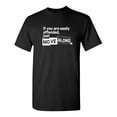 thumbnail image 1 of If You Are Easily Offended, Just Move Along Sarcastic Humor Graphic Novelty Funny T Shirt, 1 of 5