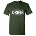 thumbnail image 1 of If You Ask Me To Hold Your Drink I Will Drink It Graphic Tee Sarcastic And Novelty Fun Apparel Tshirt Gift Idea For Party Funny Mens T Shirt, 1 of 5