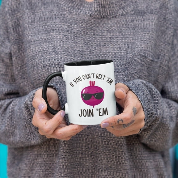 If You C1An't Beet 'Em Mug Veggie Mug Vegetable Mug Funny Mug Gift Veggie Coffee Mug