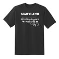 thumbnail image 1 of If You Can Dream It, We Can Tax It - Maryland State Motto Funny Tees Mens Graphic T Shirts Black,3XL, 1 of 1