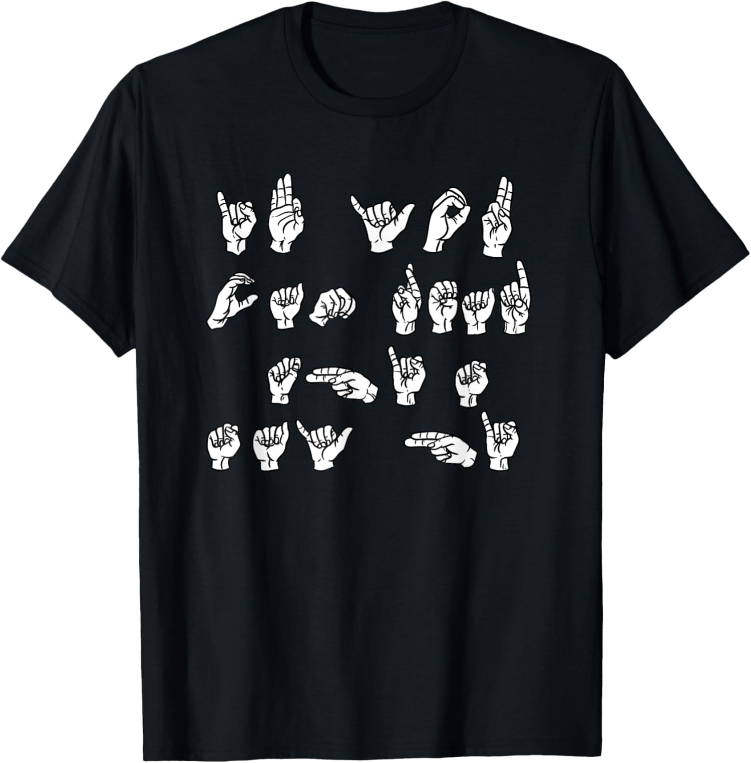 If You Can Read This Say Hi American Sign Language ASL TShirt