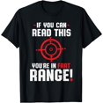thumbnail image 1 of If You Can Read This You're in Fart Range Shirt Fun Vintage T-Shirt, 1 of 3