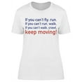 thumbnail image 1 of If You Cant Fly Run Women's T-shirt, 1 of 2