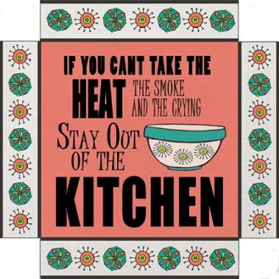 If You Cant Take the Heat Canvas Art - Shanni Welsh (24 x 24)