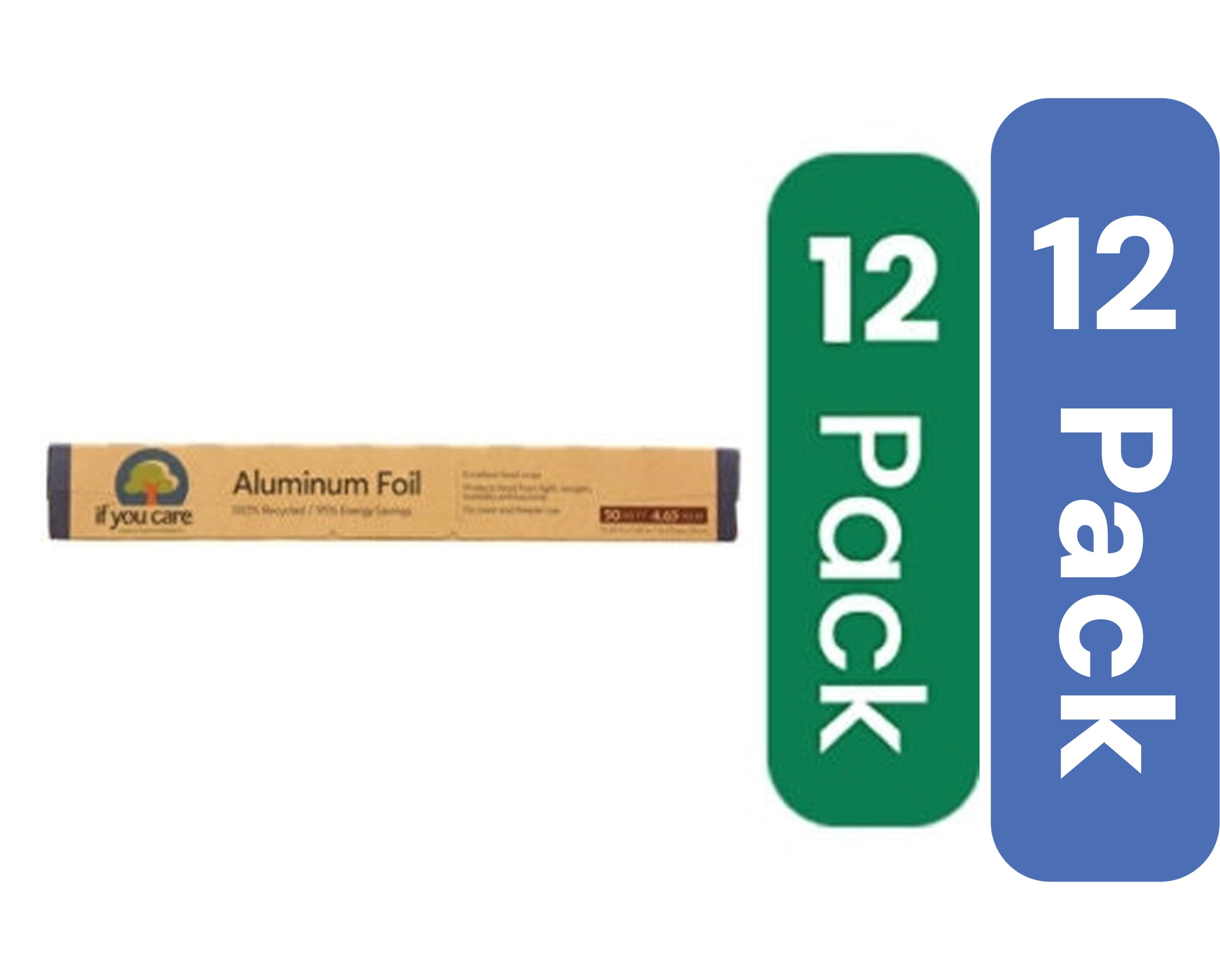 If You Care 100% Recycled Aluminum Foil 50 Sq Ft 1 Ea (Pack Of 12)