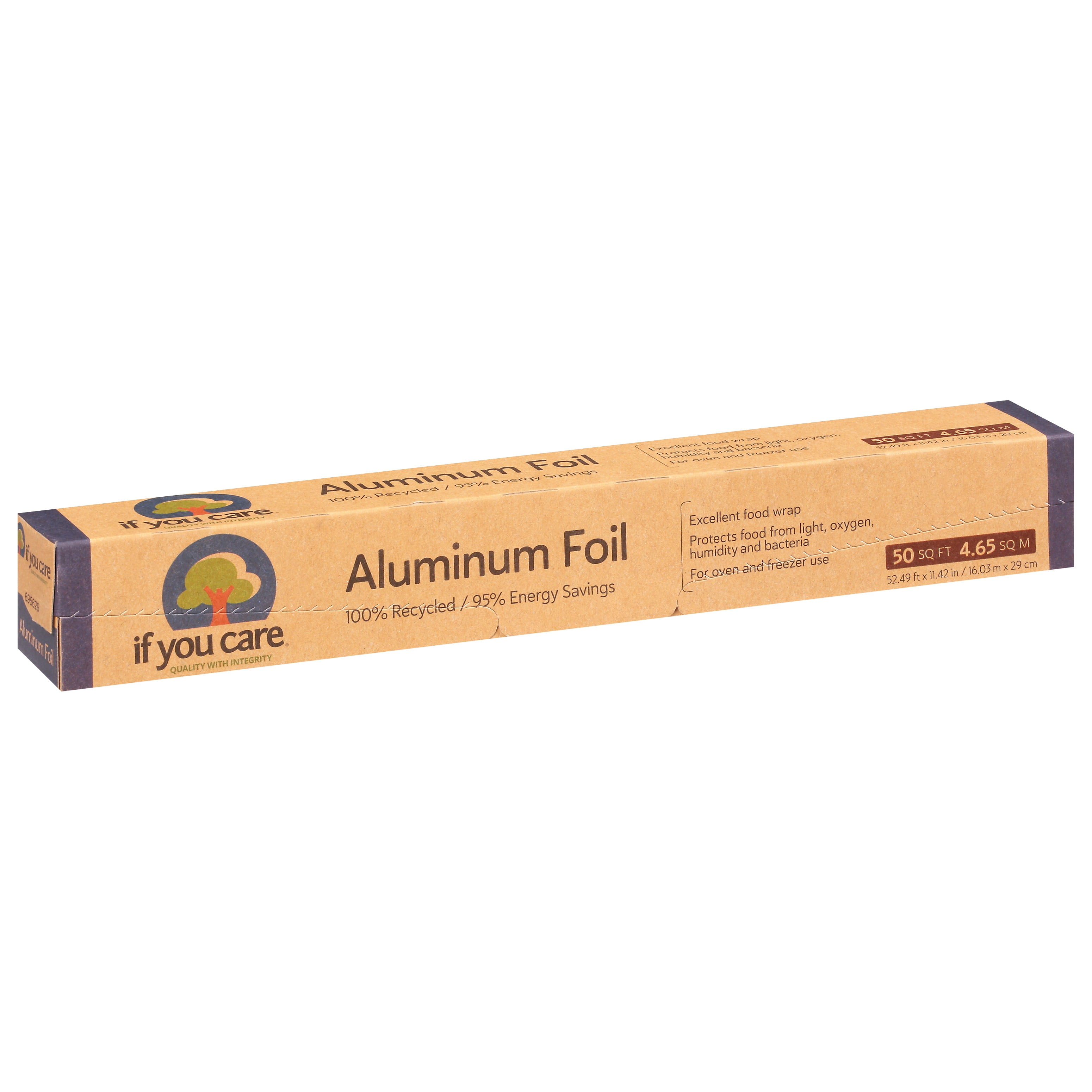 If You Care Aluminum Foil 100% Recycled 50 Square Feet 1 Each (Pack Of 6)
