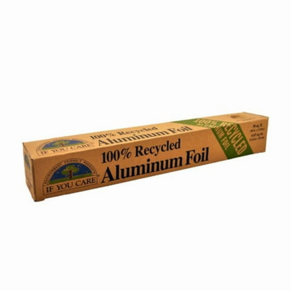If You Care 100% Recycled Aluminum Foil, 11.4", 50 Sq Ft ,1 Ct