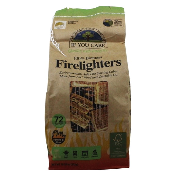 If You Care FSC Certified Firelighters, 72 count, 18.16 oz