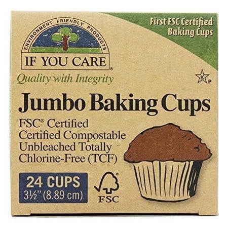 If You Care JUMBO Baking Cups (pack of 2)