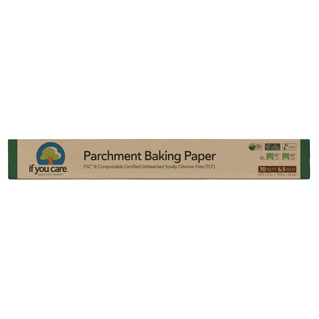 If You Care Parchment Baking Paper Sheets,Roll 70 Sq Ft Roll