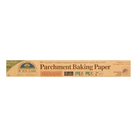 If You Care Parchment Baking Paper, Unbleached, 70 Sq Ft, 1 Ct