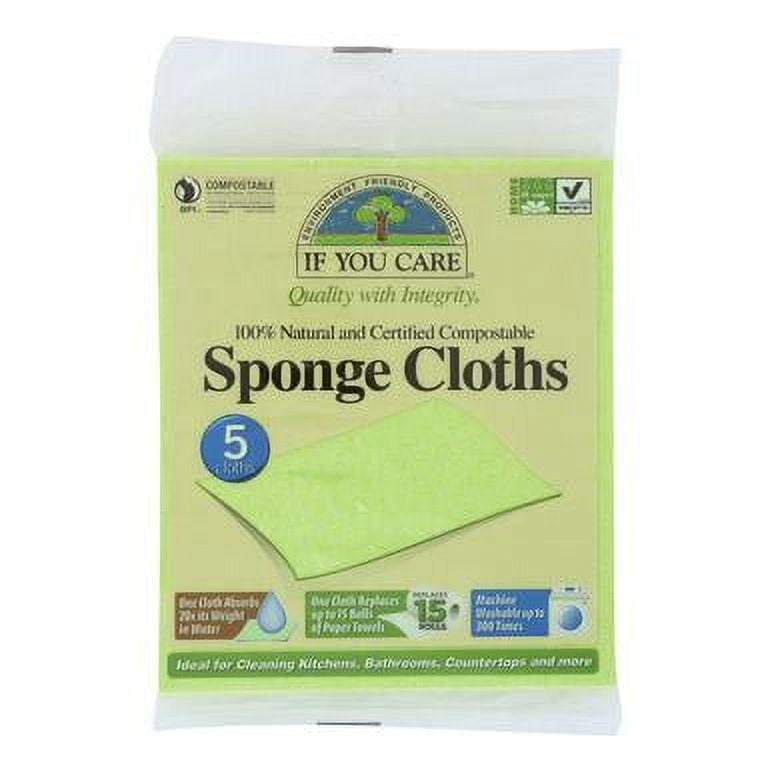 If You Care Reusable Sponge Cloths 5 ea