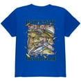 thumbnail image 1 of If You Cast It Fishing Youth T Shirt Royal YLG, 1 of 1