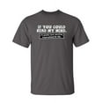 thumbnail image 1 of If You Could Read My Mind, You'd Be Traumatized Sarcastic Humor Graphic Novelty Funny Tall T Shirt, 1 of 1