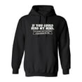 thumbnail image 1 of If You Could Read My Mind, You'd Be Traumatized Sarcastic Novelty Gift Idea Adult Humor Funny Men's Hoodies, 1 of 2