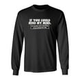 thumbnail image 1 of If You Could Read My Mind, You'd Be Traumatized Sarcastic Novelty Gift Idea Adult Humor Funny Men's Long Sleeve Shirts, 1 of 3