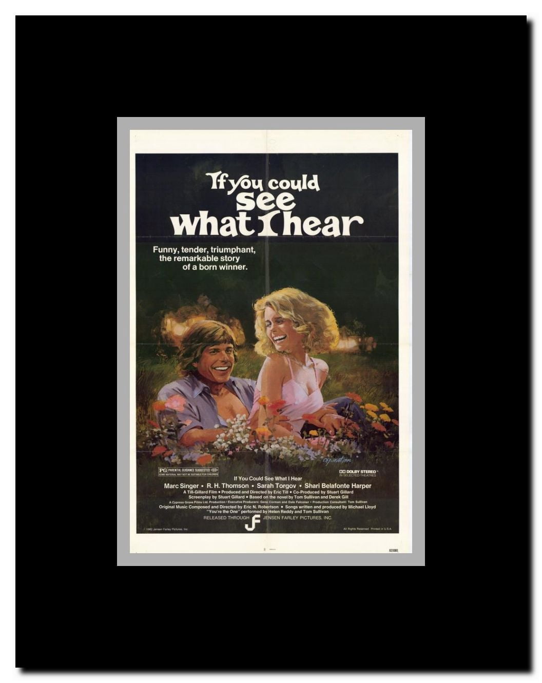 If You Could See What I Hear Framed Movie Poster