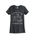 thumbnail image 1 of If You Don't Like Tacos I'm Nacho Type Women's Fashion Relaxed T-Shirt Tee Charcoal Grey Small, 1 of 3