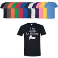 thumbnail image 1 of If You Love Me Let Me Sleep T-Shirt Women's Ladies Soft Cotton Tee Assorted Colors and Sizes Black, 1 of 4