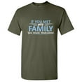 thumbnail image 1 of If You Met My Family You Would Understand Sarcastic Humor Novelty Tshirts Hilarious Gathering Apparel Graphic Gift For Relatives Funny T Shirt For Men, 1 of 5
