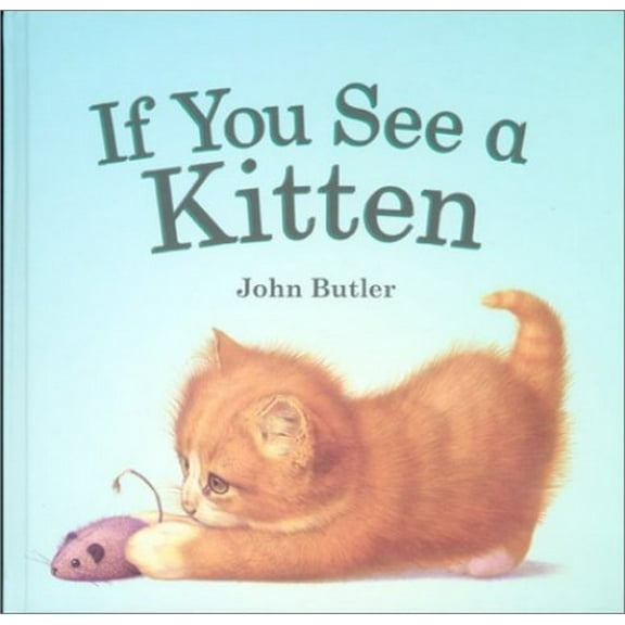 Pre-Owned If You See a Kitten (Hardcover) 1561451088 9781561451081